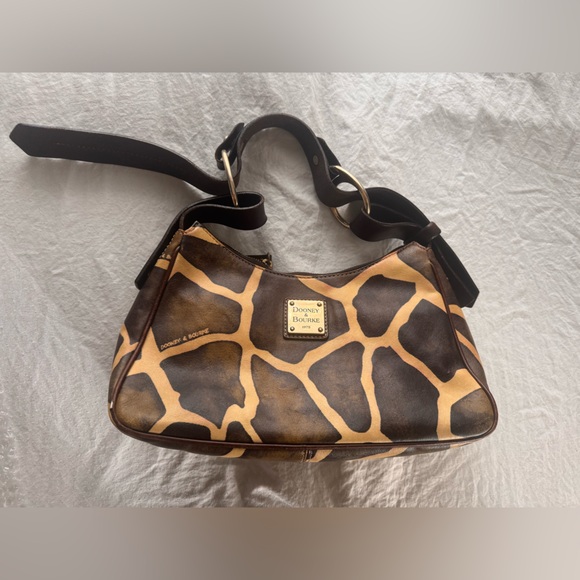 Dooney & Bourke Handbags - Dooney & Bourke Giraffe Print Shoulder Bag